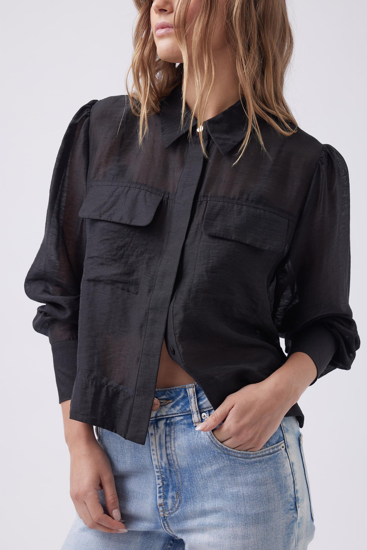 Deanna Crop Shirt