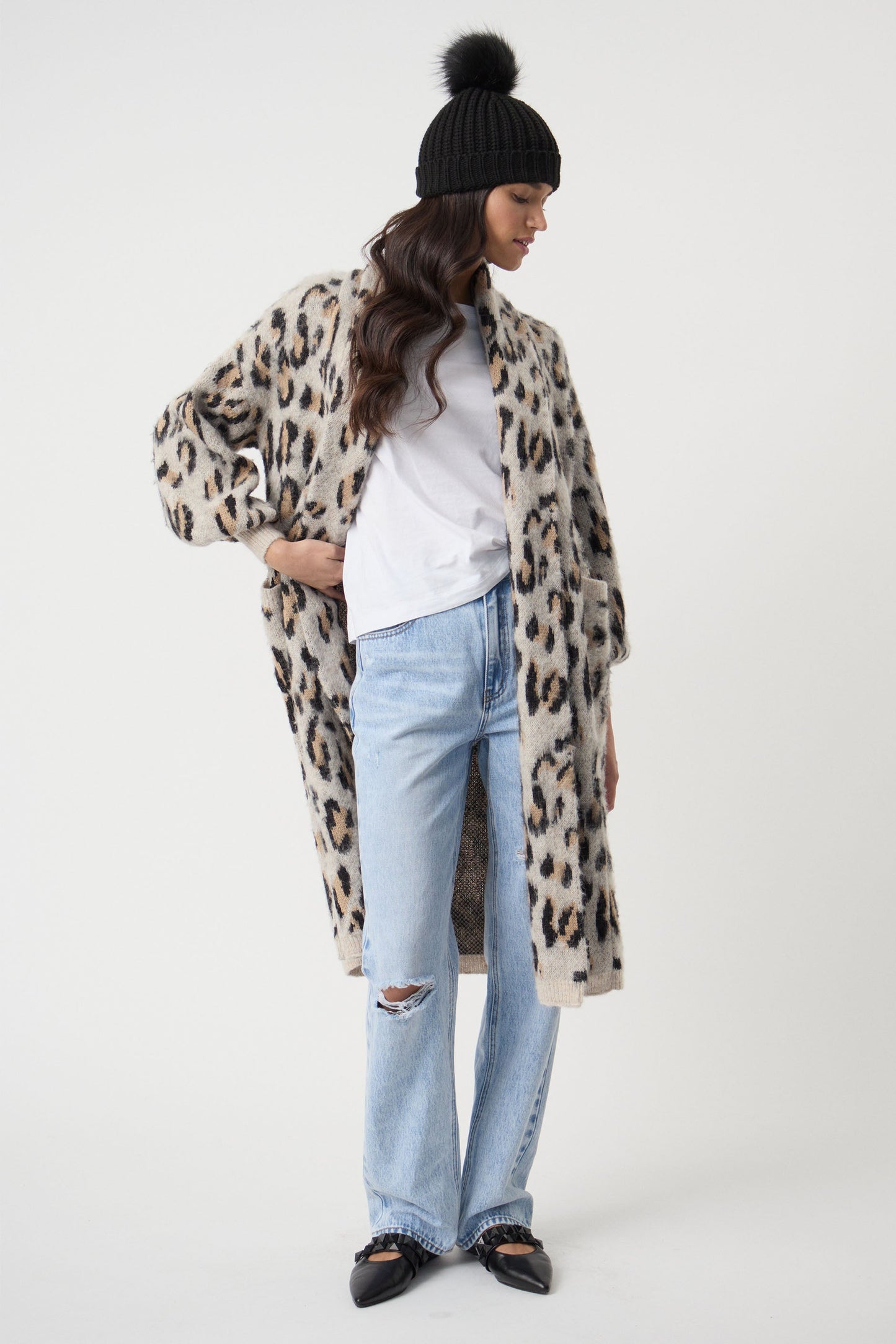 Hudson Leopard Cardigan