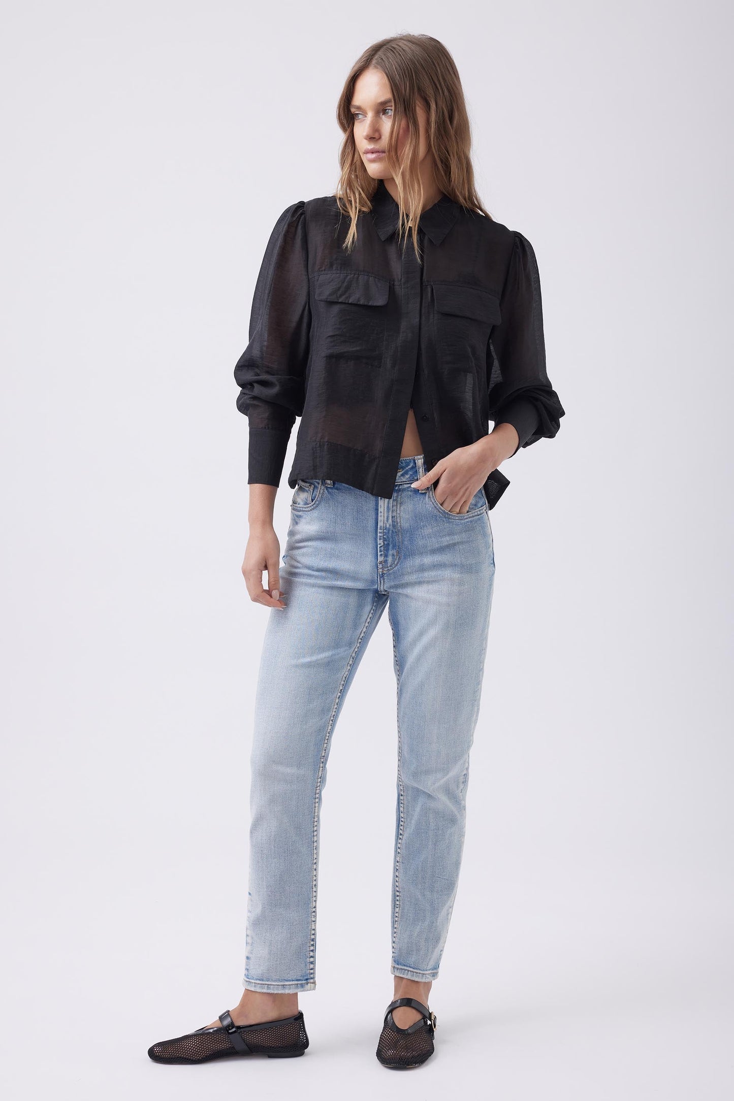 Deanna Crop Shirt