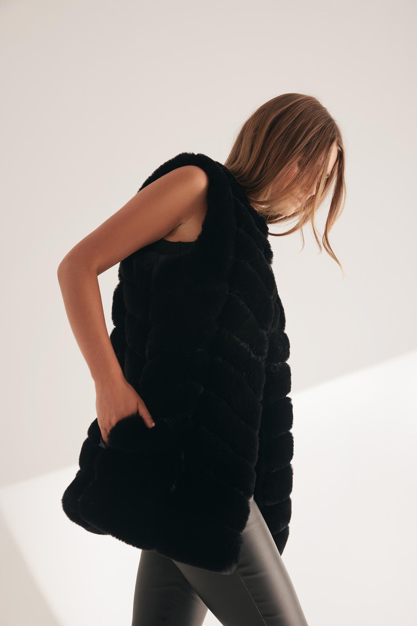 Aniston Faux Fur Gilet