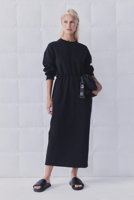 D-Luxe Neoprene Midi Dress