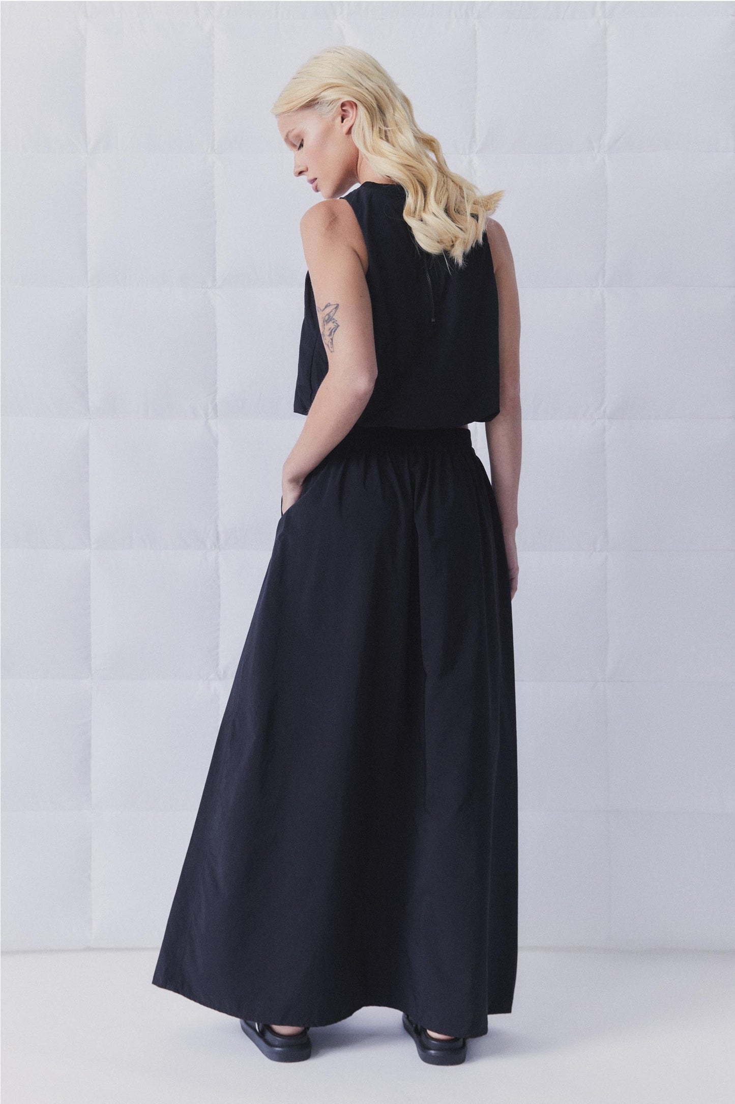 D-Luxe Pull On Midi Skirt