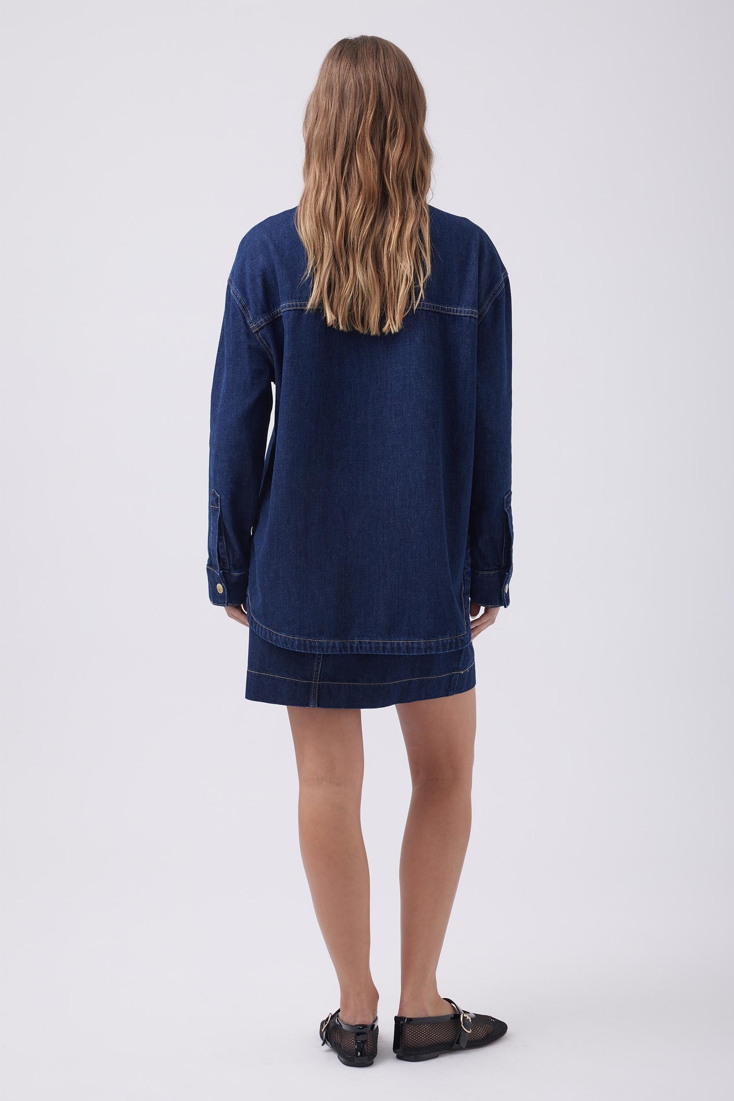Cindy Denim Shacket