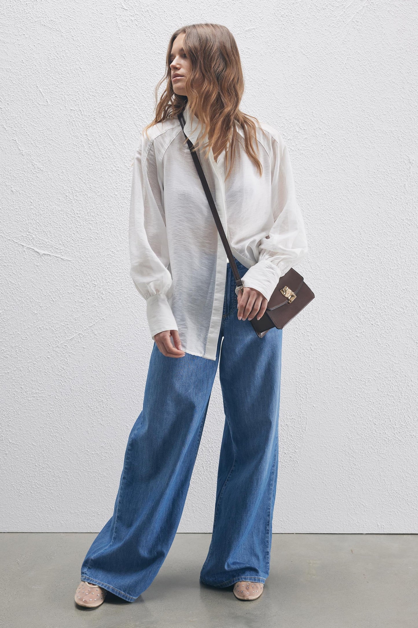 Lina Balloon Sleeve Shirt