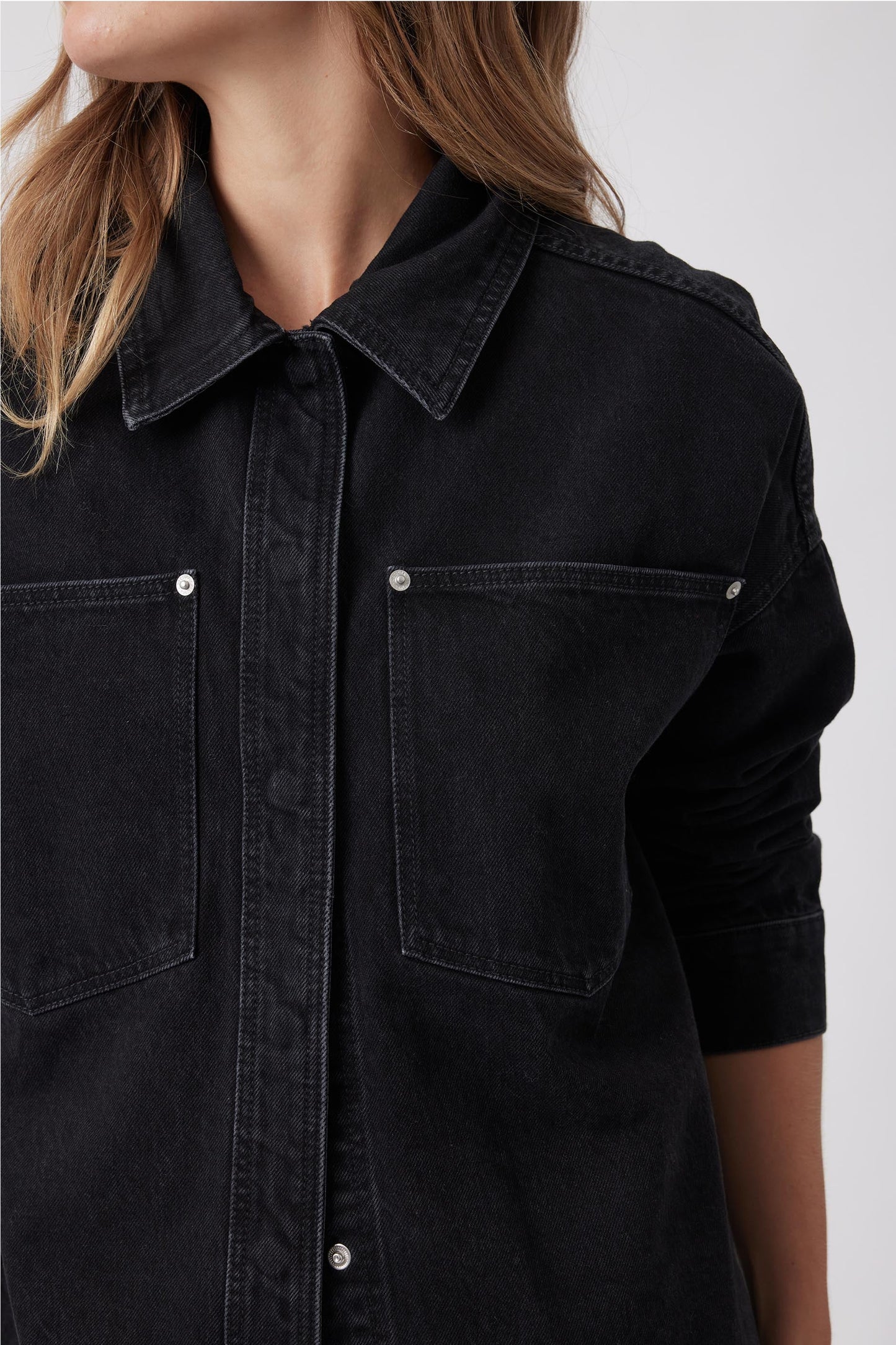 Kate Denim Shacket