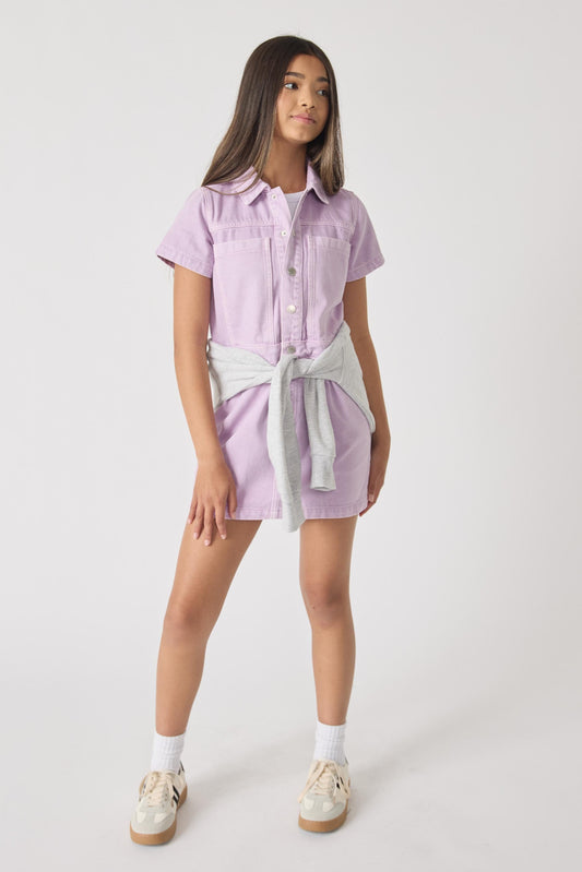 Girls Hannah Denim Dress