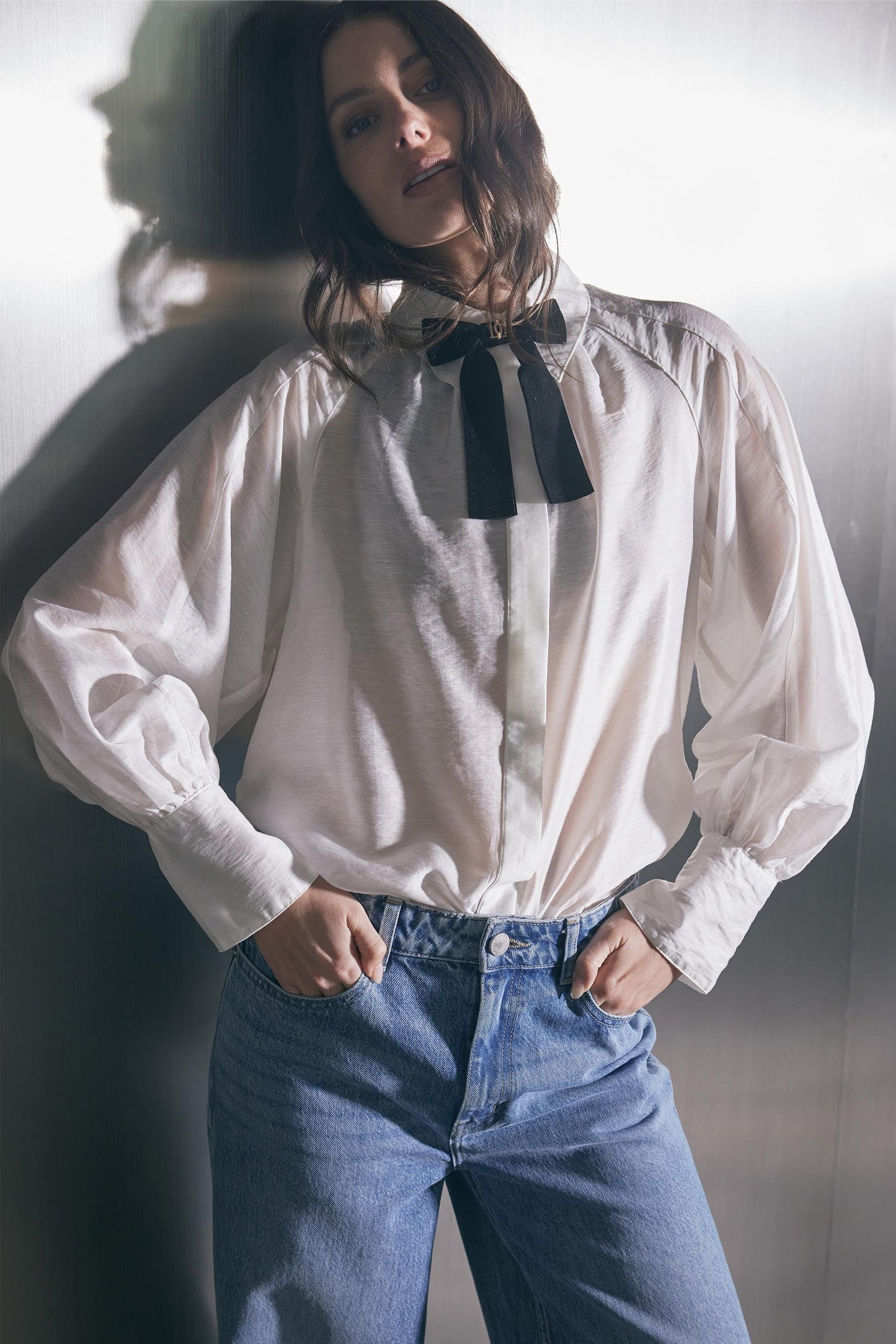 Lina Balloon Sleeve Shirt