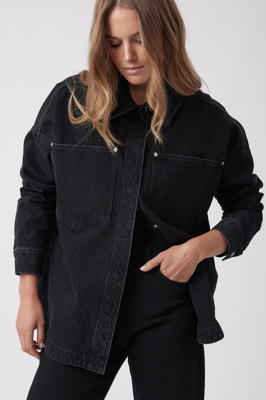 Kate Denim Shacket