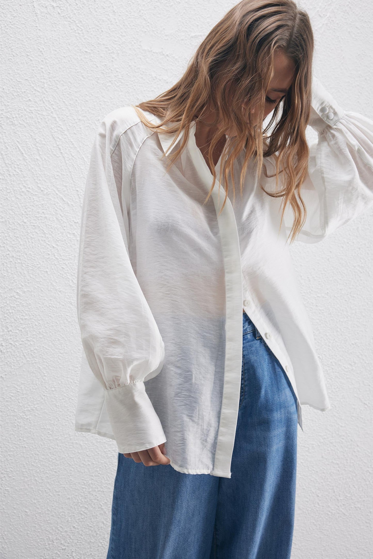 Lina Balloon Sleeve Shirt