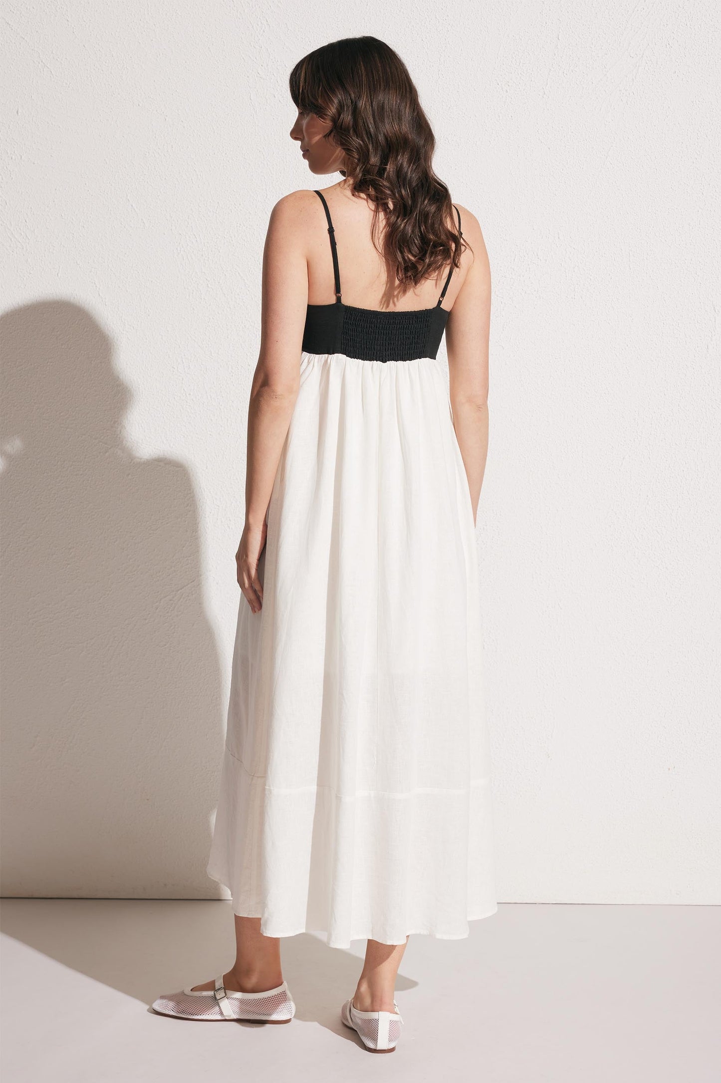 Leah Gathered Maxi Dress