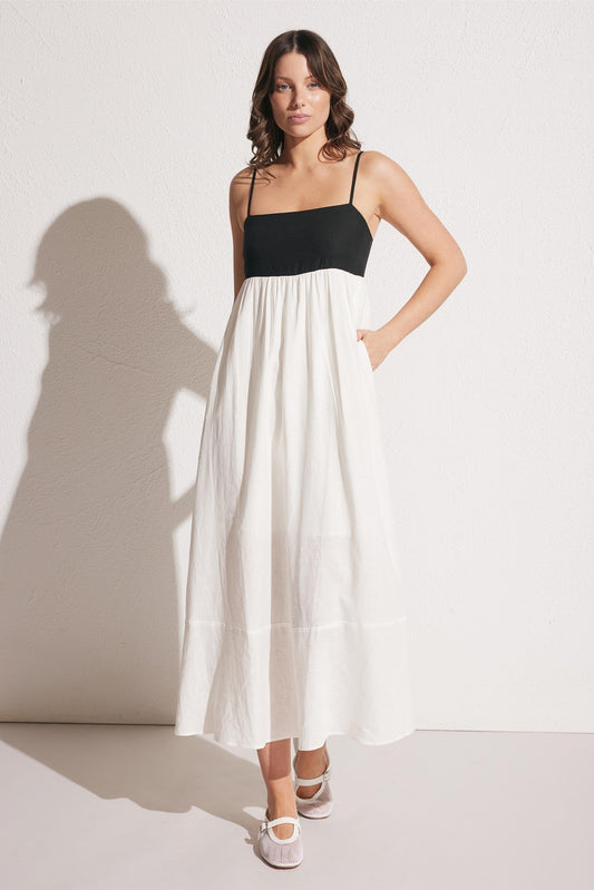 Leah Gathered Maxi Dress