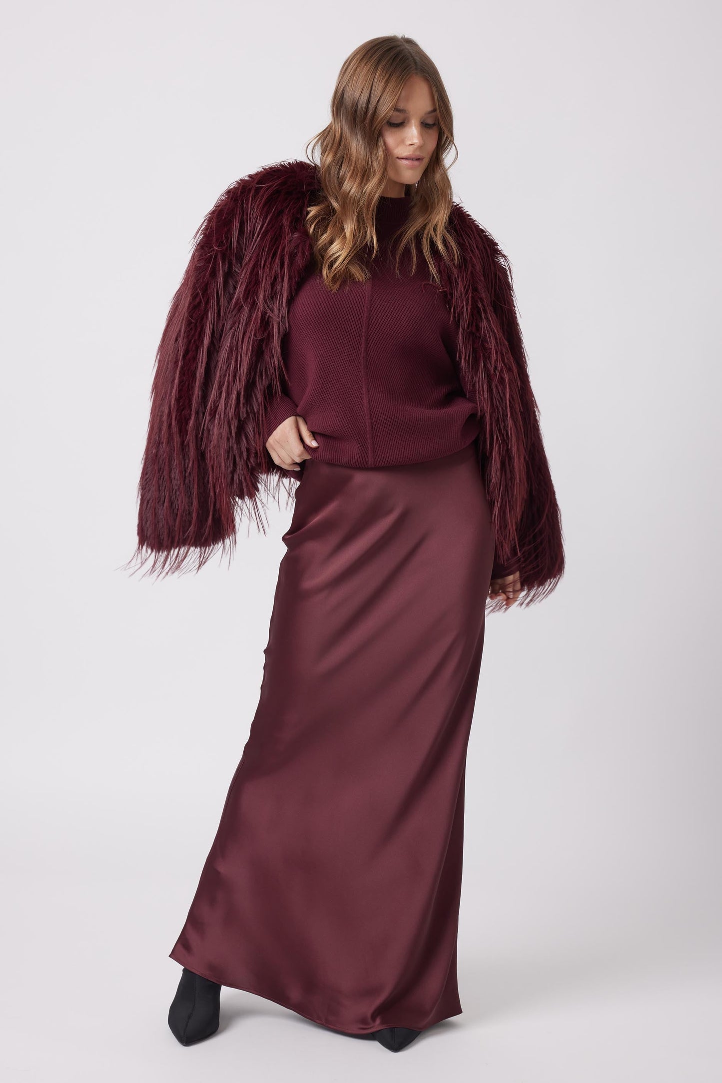 Lisa Bias Maxi Skirt