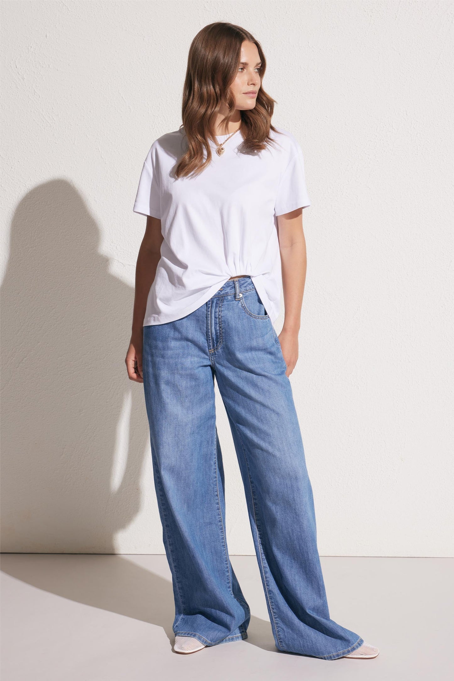 Hayley Half Tuck Tee