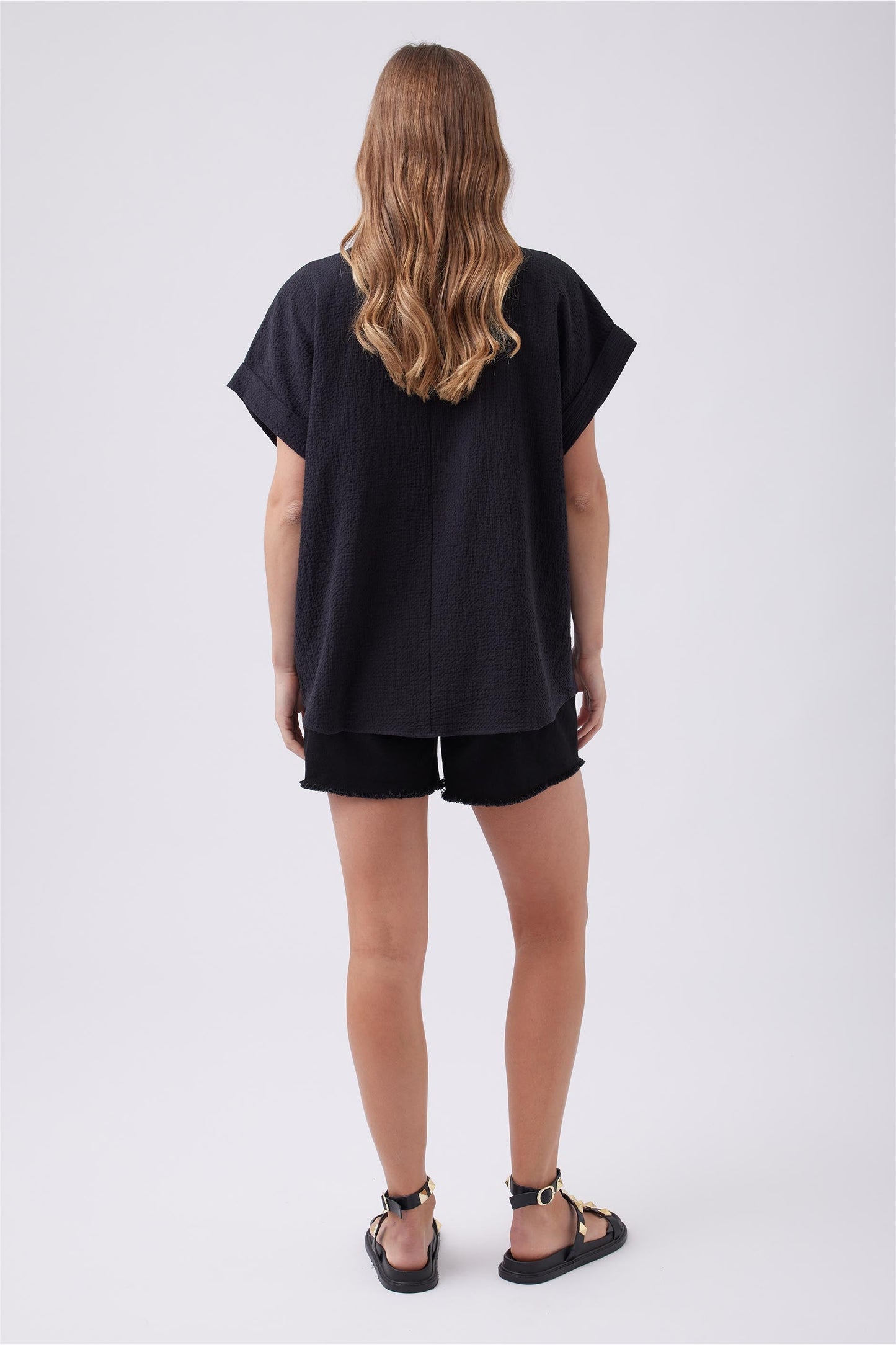 Maria Textured Top