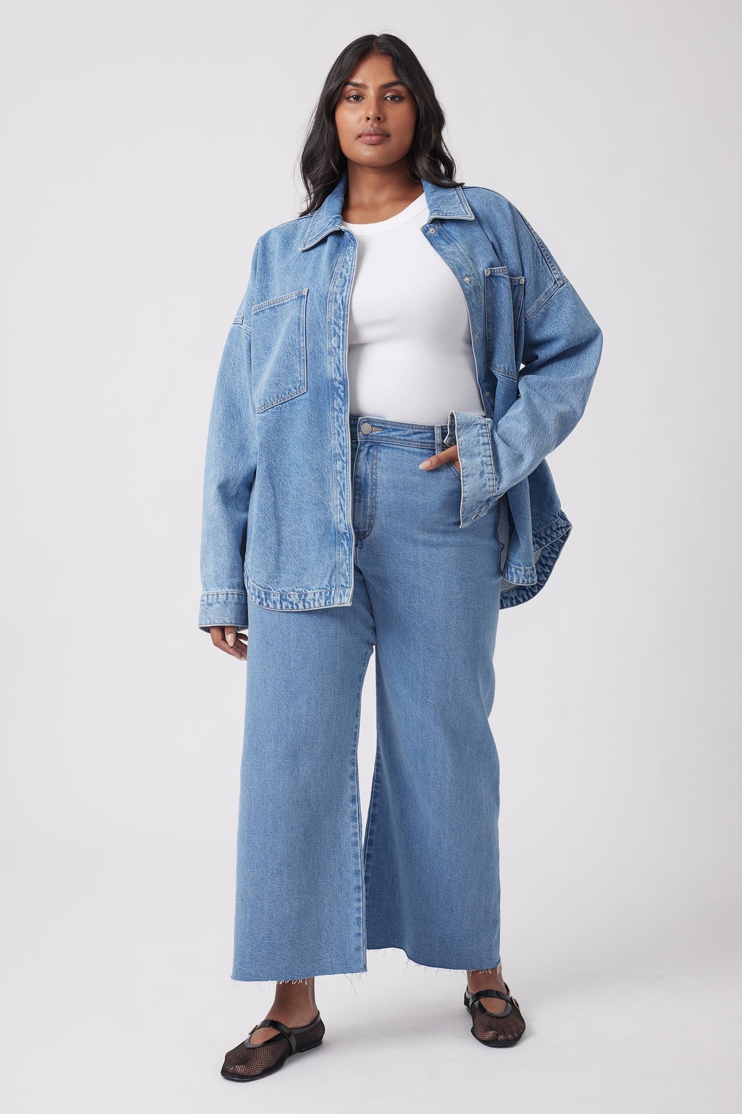 Tahni Wide Leg Jean