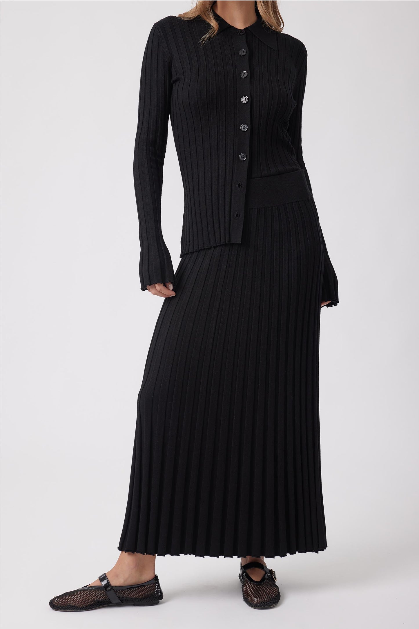 Piper Knit Midi Skirt