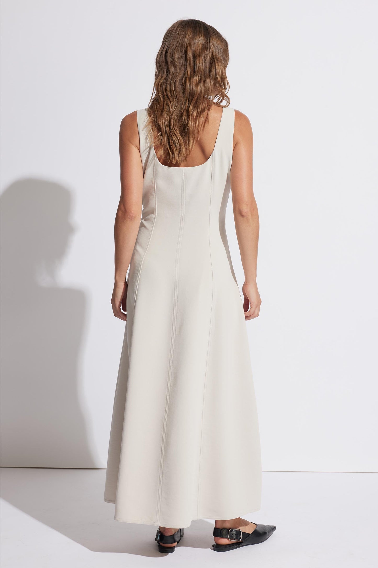 Carmen Panelled Midi Dress