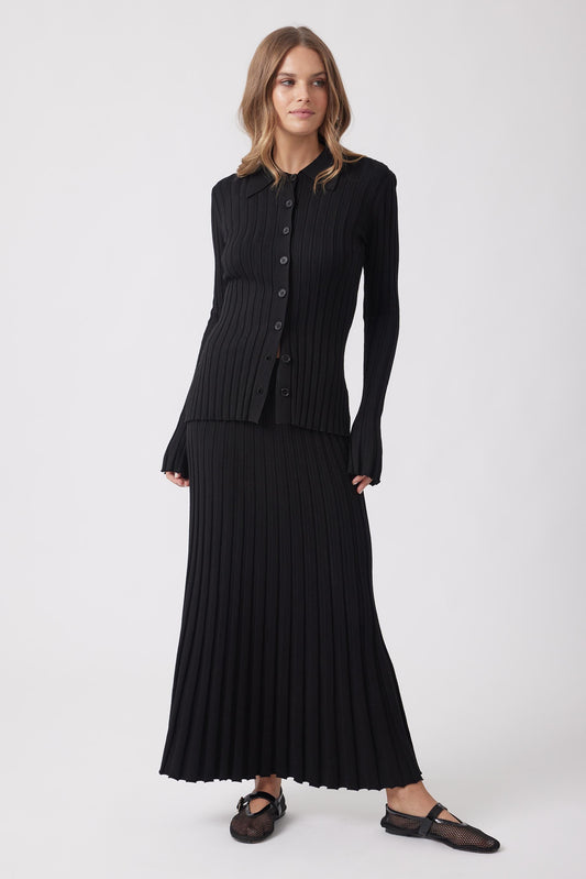 Piper Knit Midi Skirt