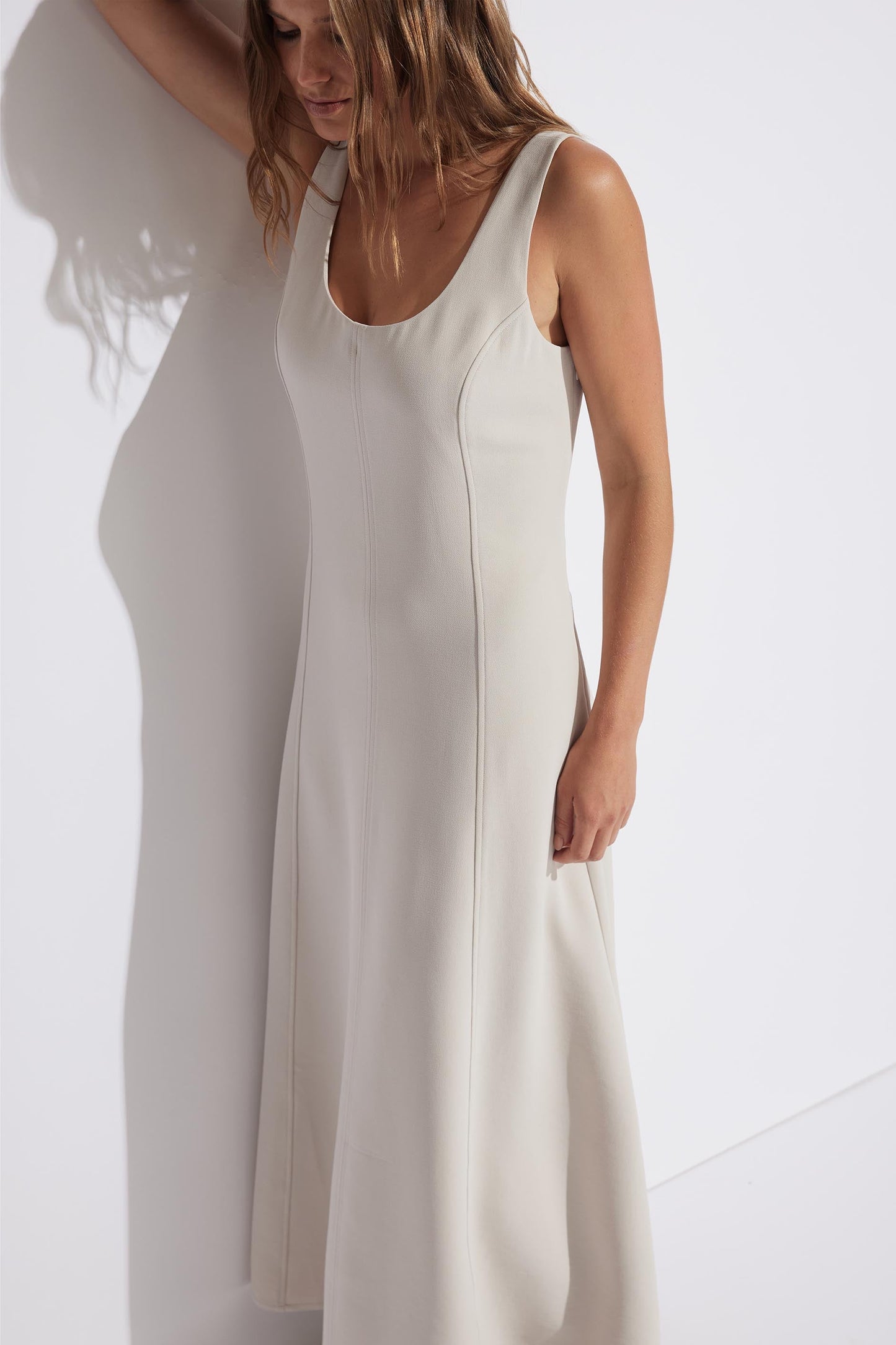 Carmen Panelled Midi Dress