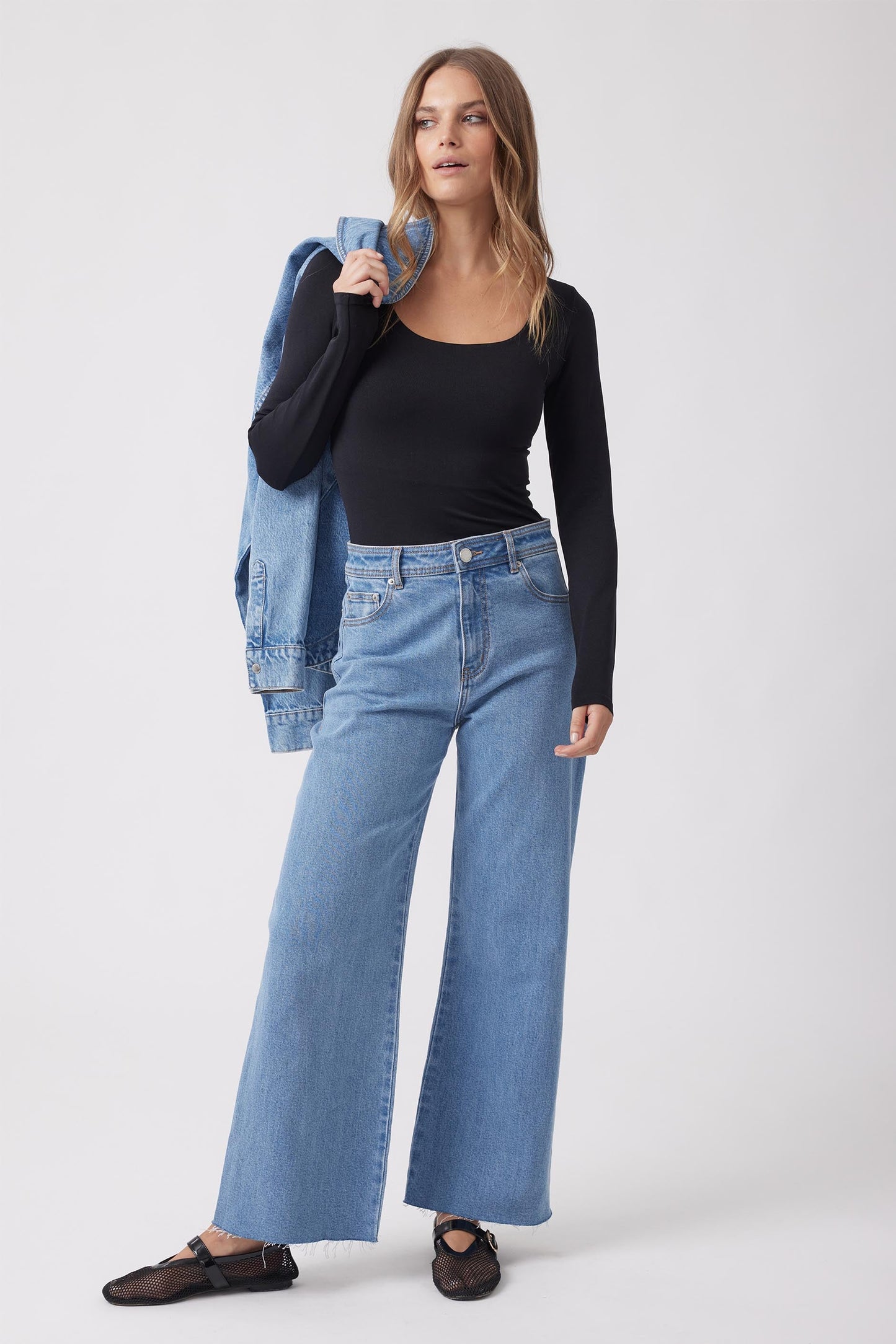 Tahni Wide Leg Jean