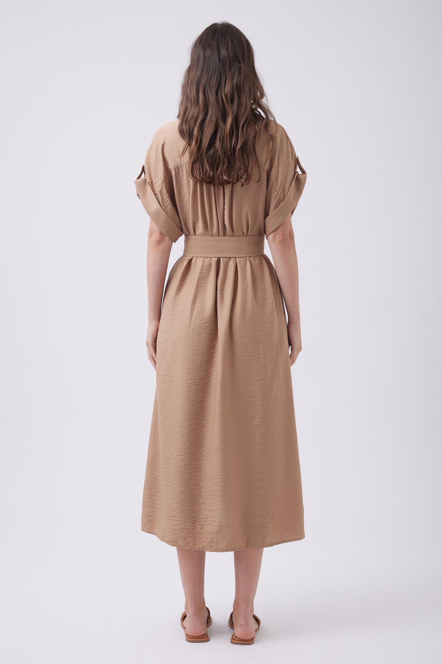 Nadia Midi Shirt Dress