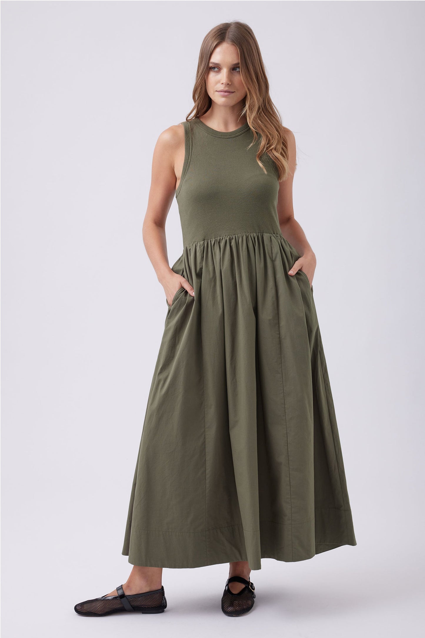 Anastasia Tank Midi Dress