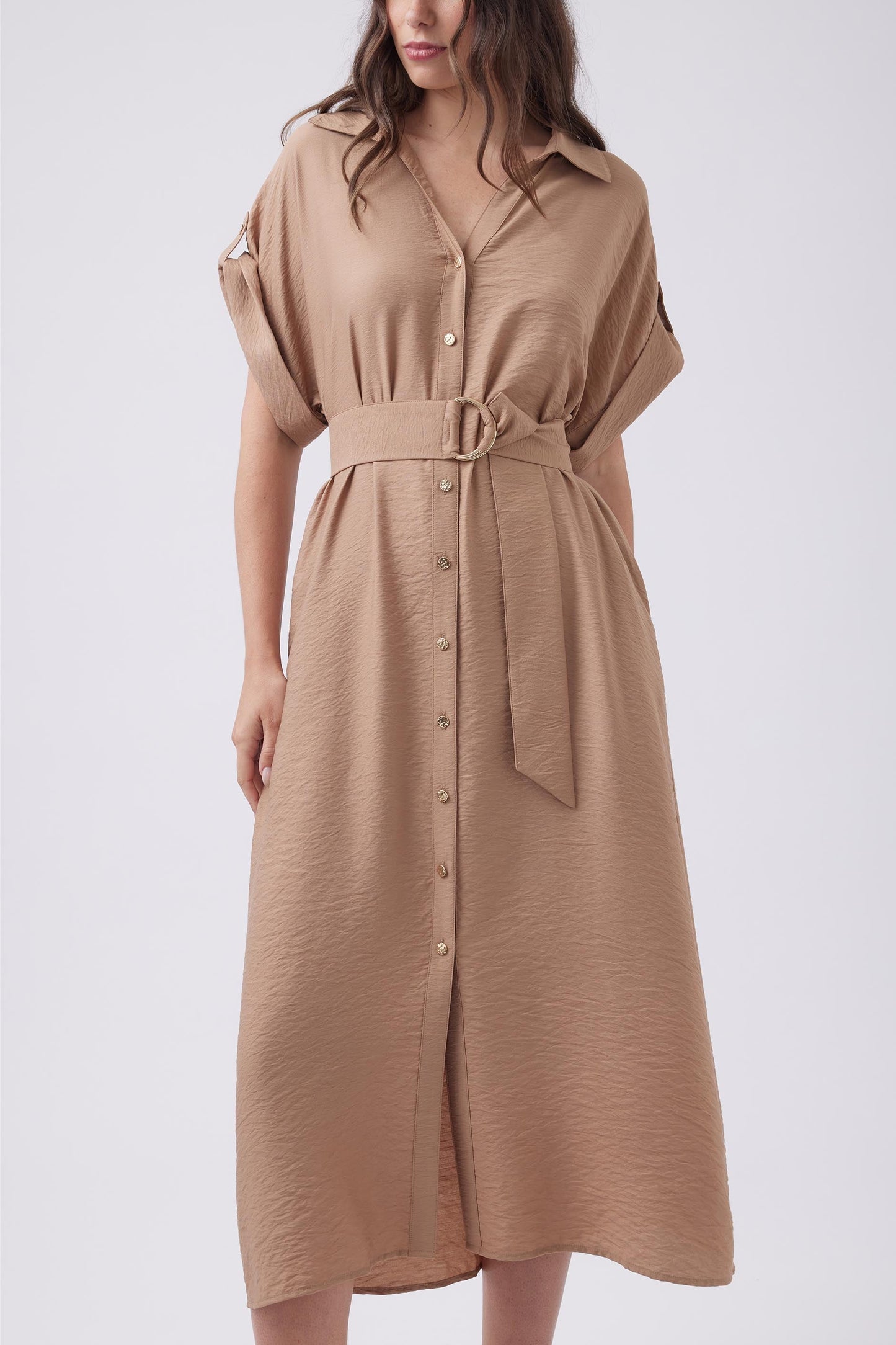 Nadia Midi Shirt Dress