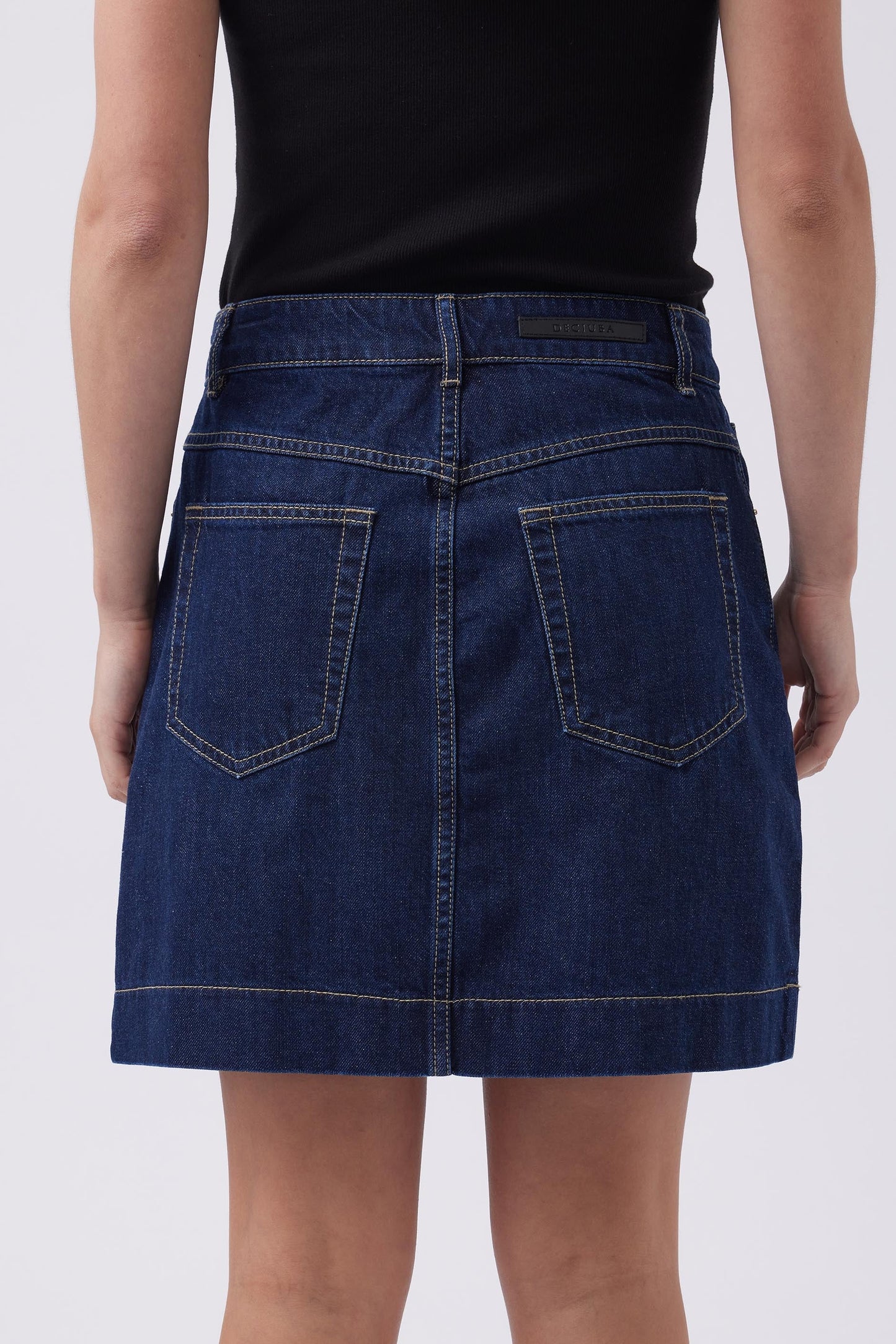 Dana Denim Mini Skirt