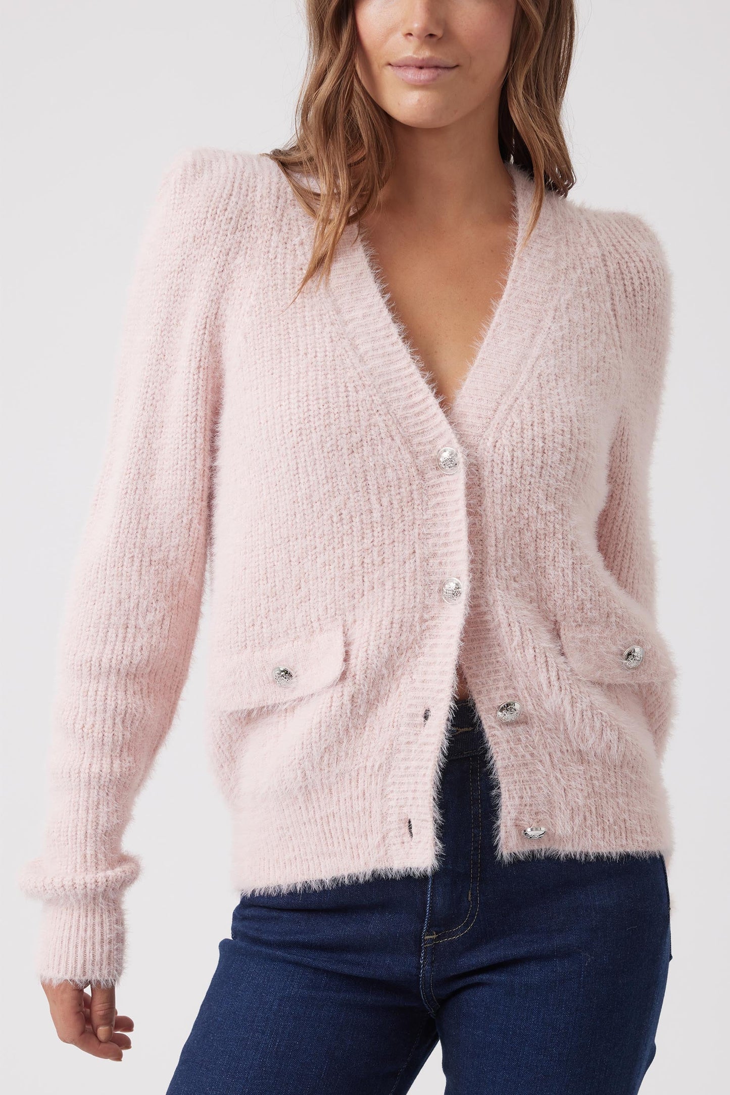 Isla Sleeve Pleat Cardigan