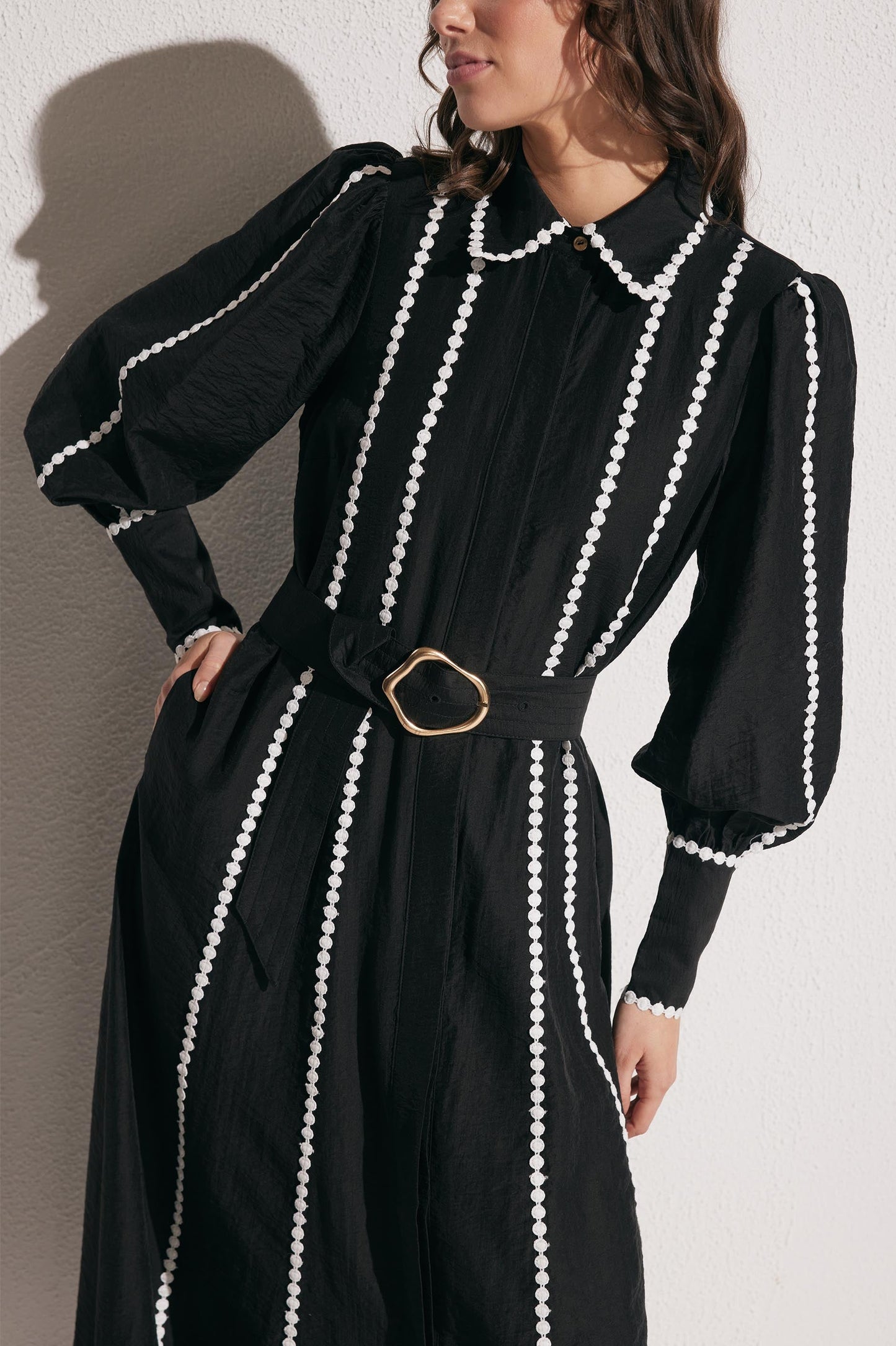 Ava Trim Detail Dress