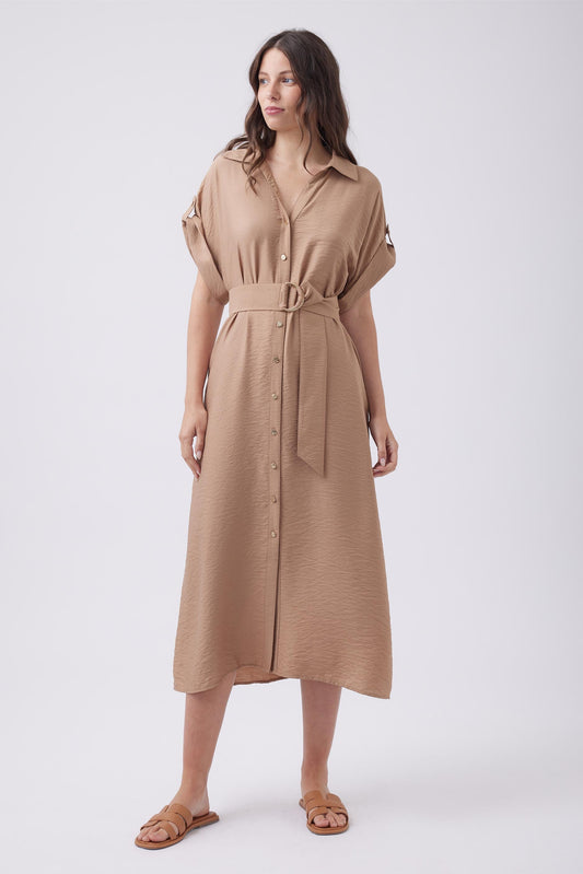 Nadia Midi Shirt Dress