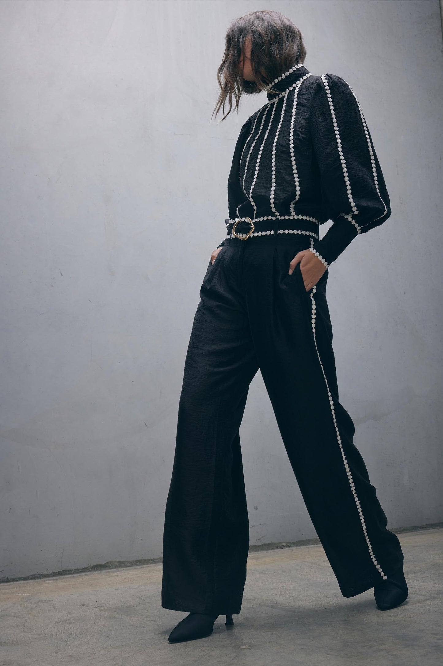 Ava Trim Detail Pant