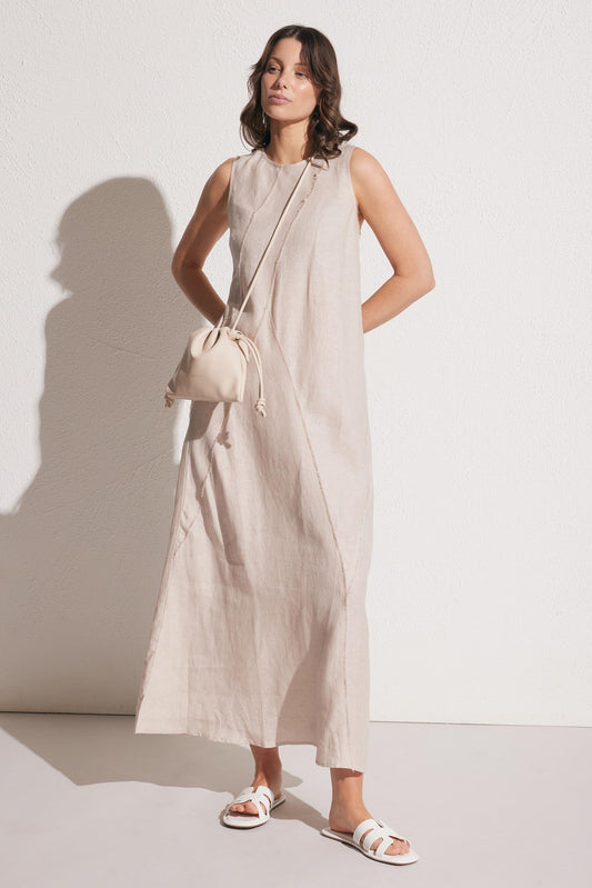 Maddie Linen Midi Dress