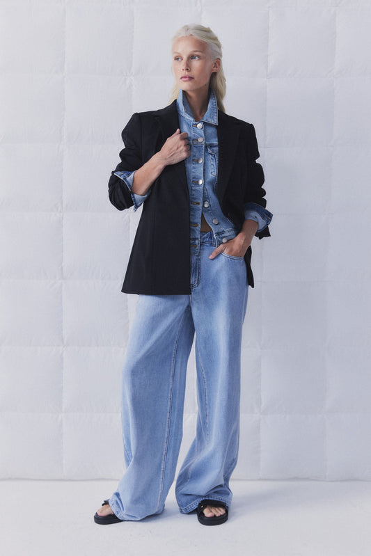 D-Luxe Wide Leg Jean