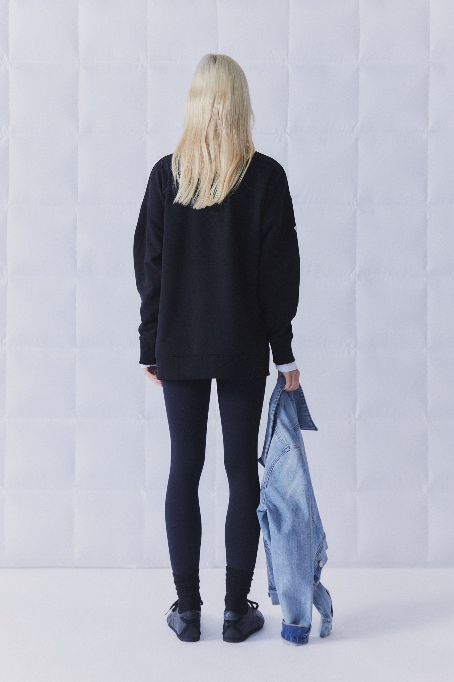 D-Luxe Boucle Logo Sweat