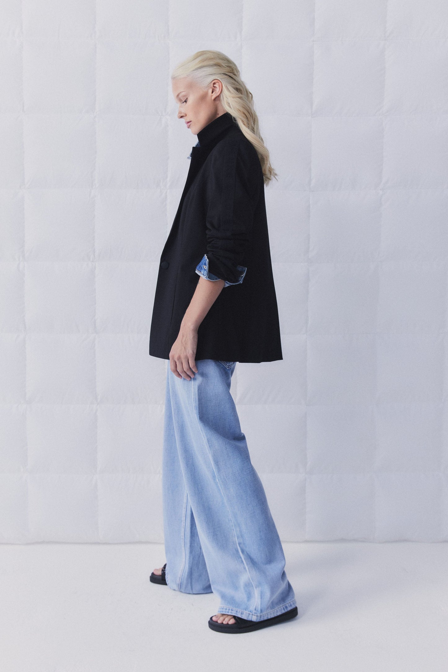 D-Luxe Logo Ponte Blazer
