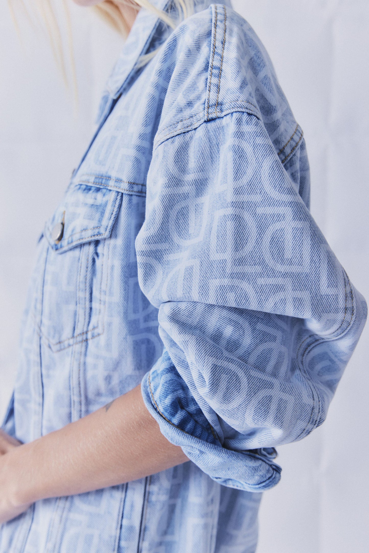 D-Luxe Monogram Denim Jacket