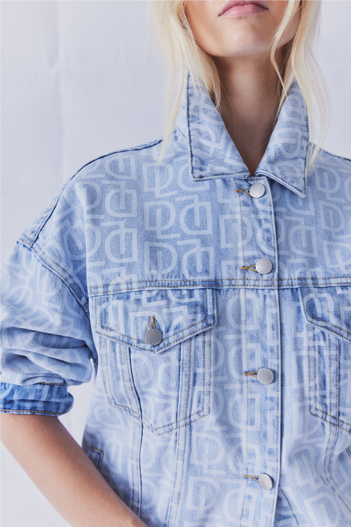 D-Luxe Monogram Denim Jacket