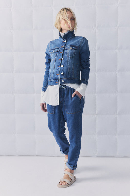D-Luxe Relaxed Denim Jogger