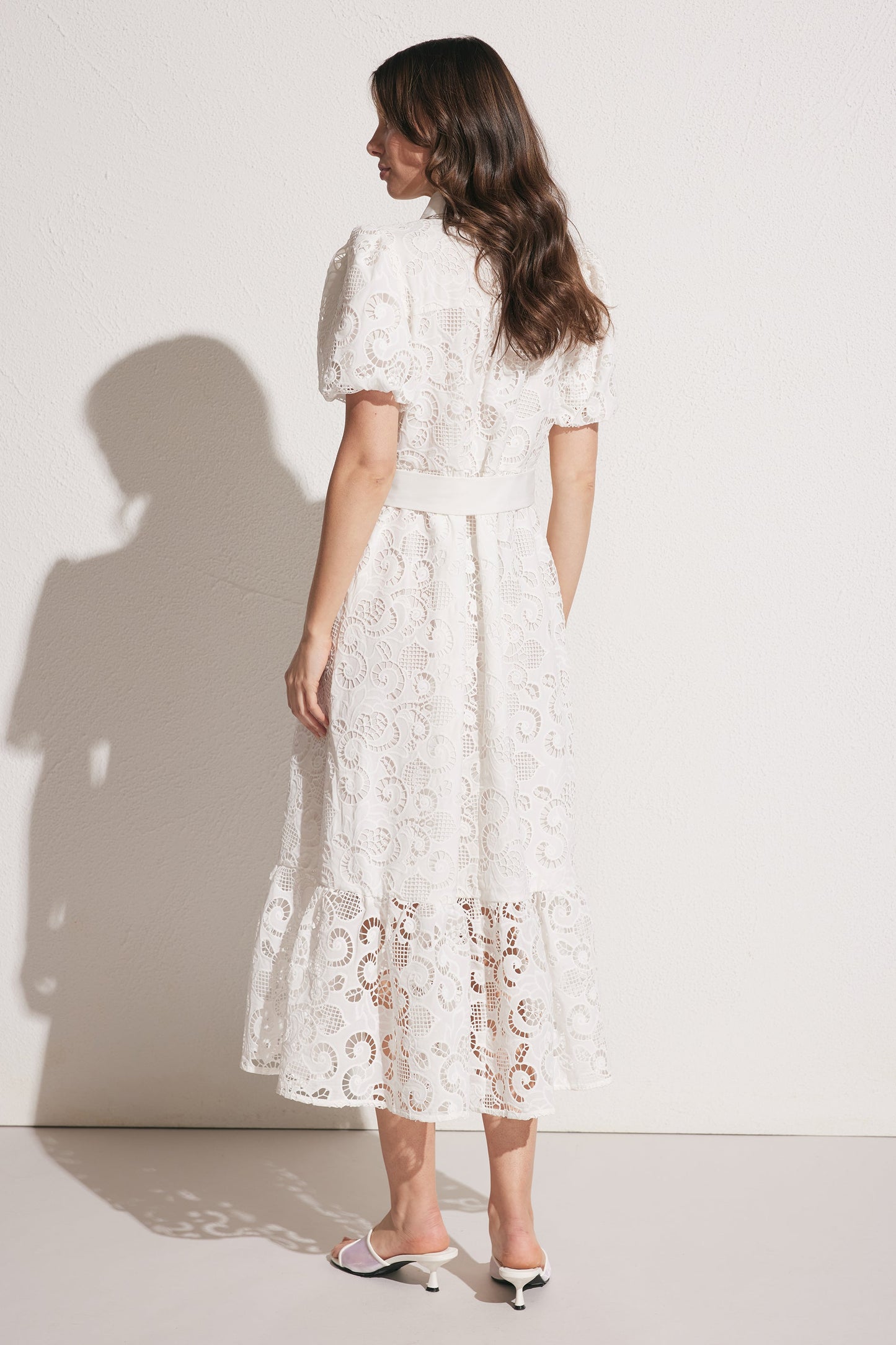 Daphne Lace Midi Dress
