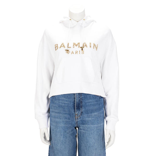 Cotton Logo Hooded Sweater