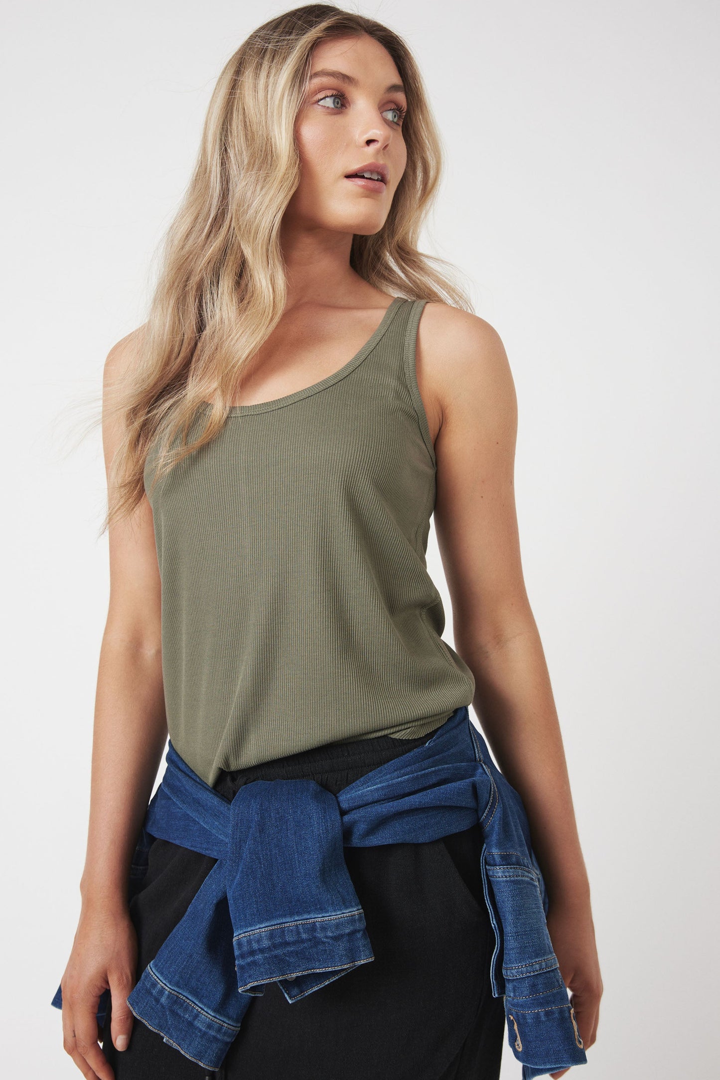 Hollie Soft Rib Tank