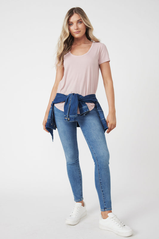 Aliza Soft Rib Tee