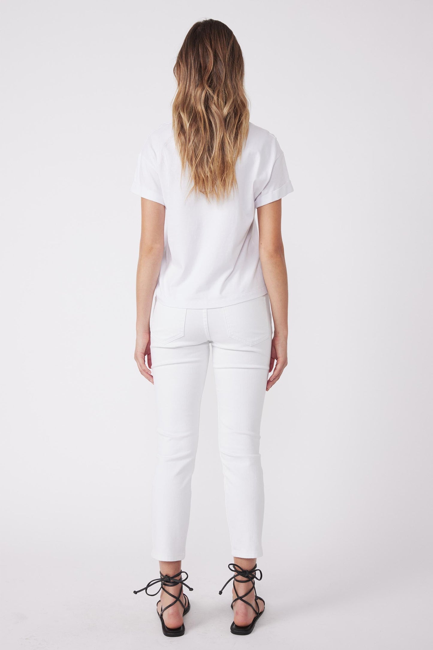 Ella Cuffed Slouchy Tee