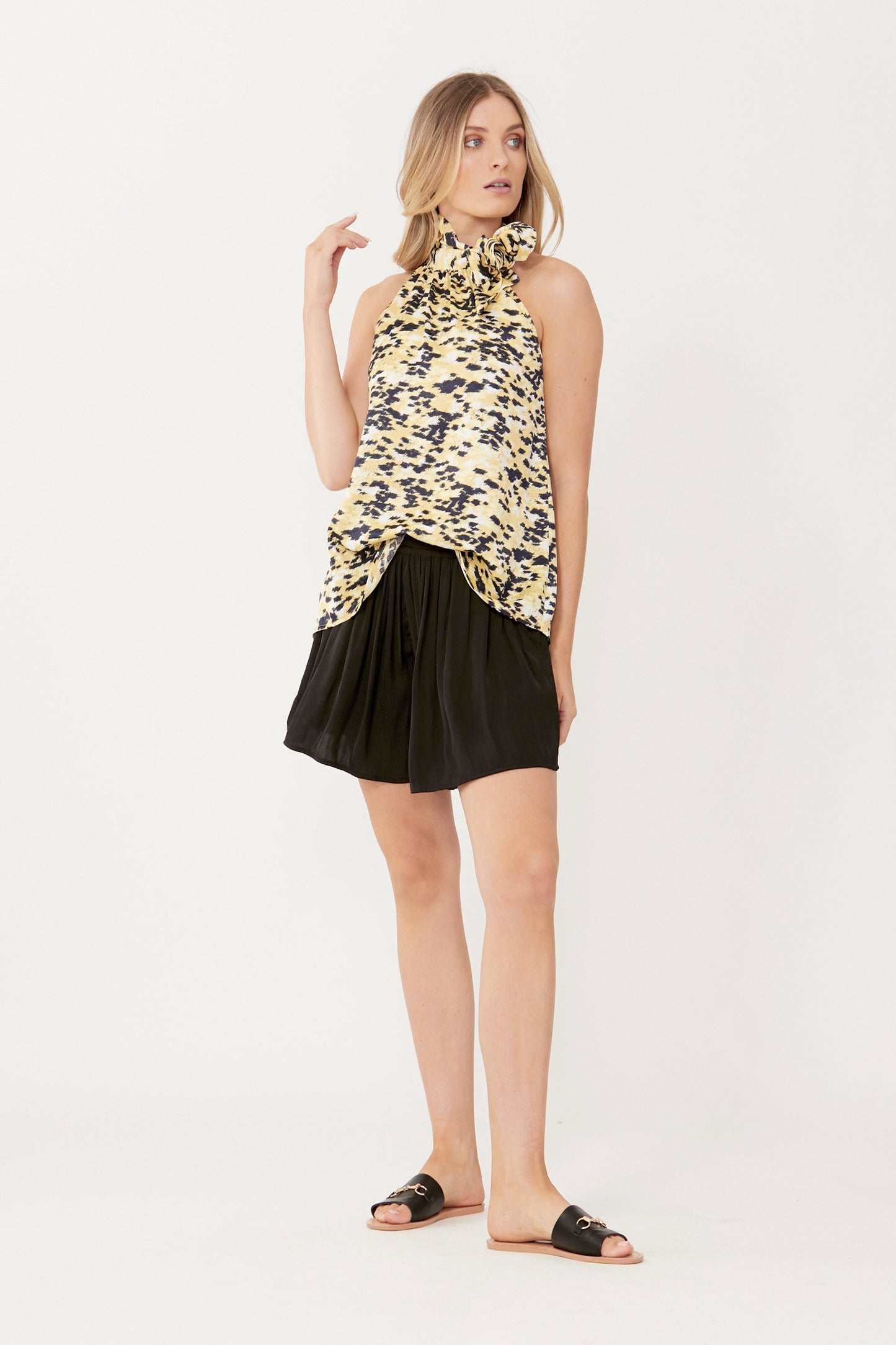 Melissa Tie Neck Top
