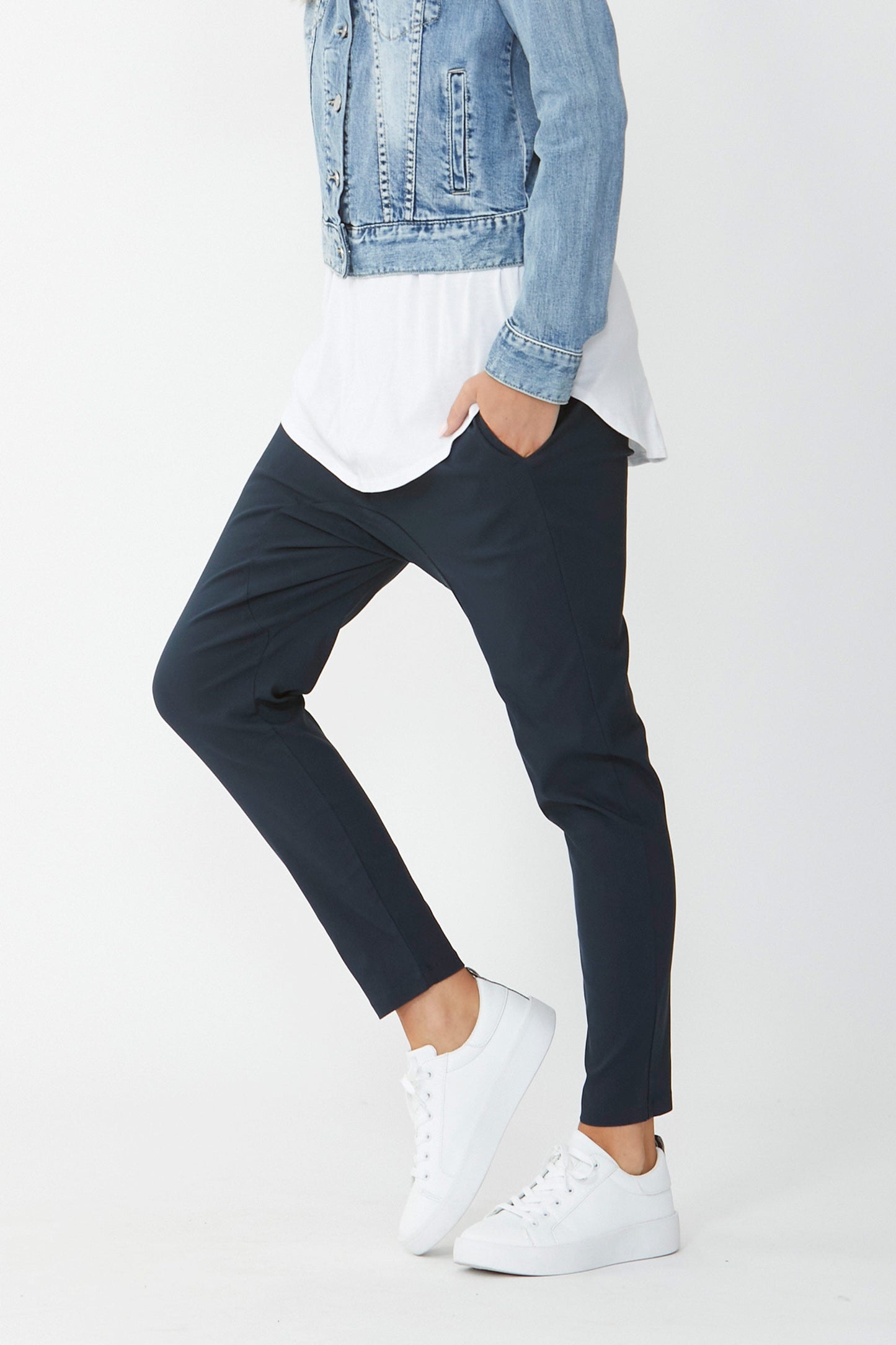 D-Luxe Twill Drop Crotch Pant