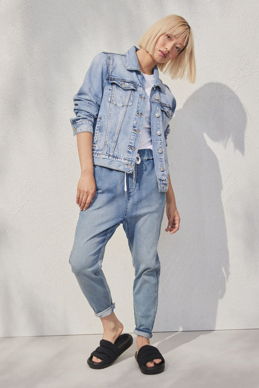 D-Luxe Knit Denim Jogger