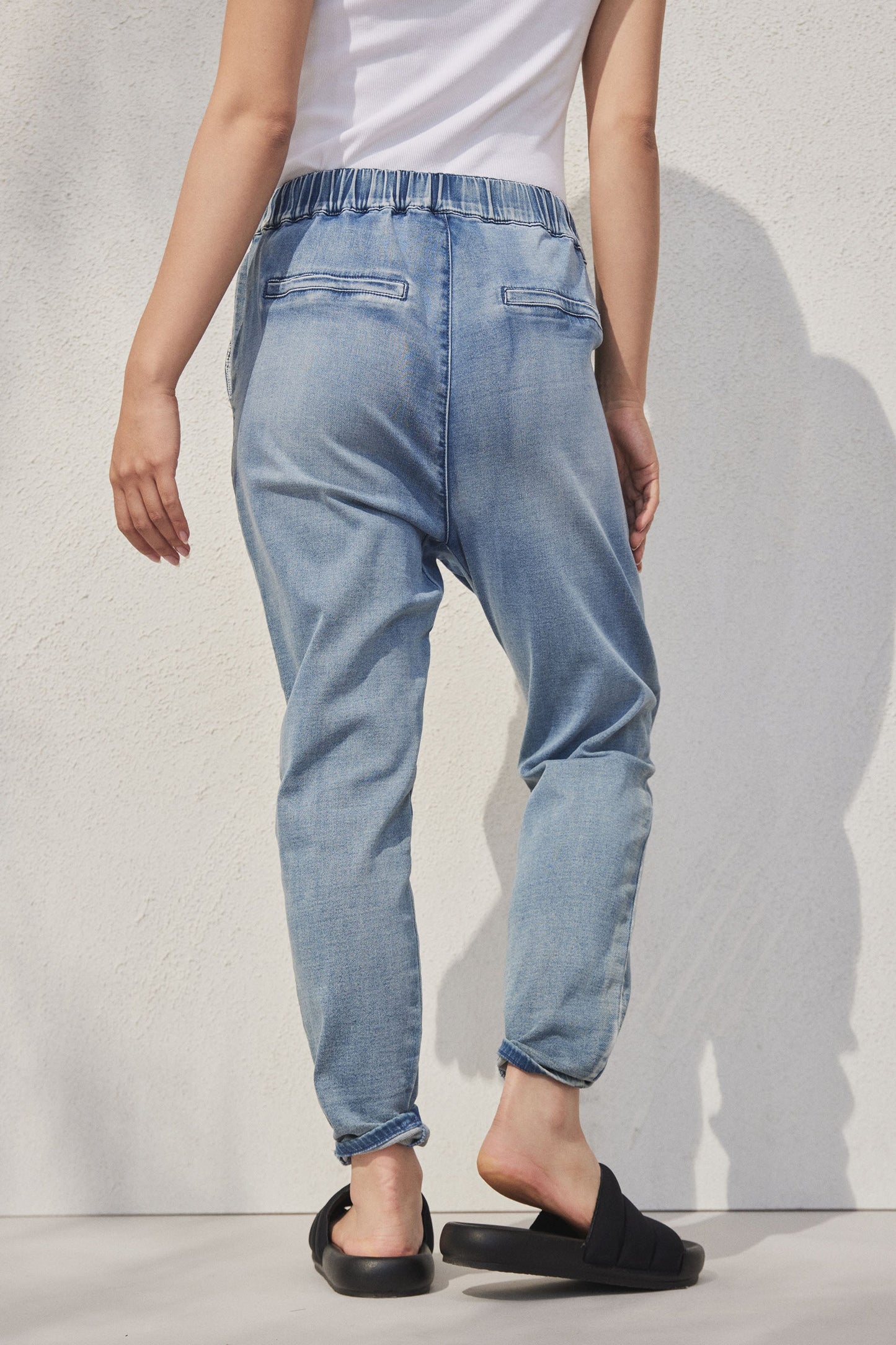 D-Luxe Knit Denim Jogger