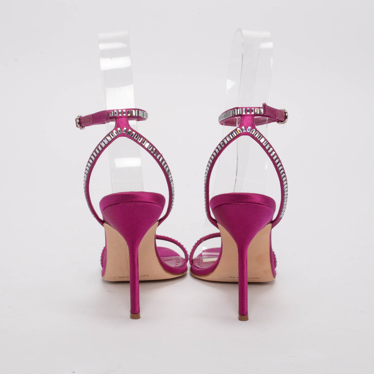 Satin Crinastra Sandals