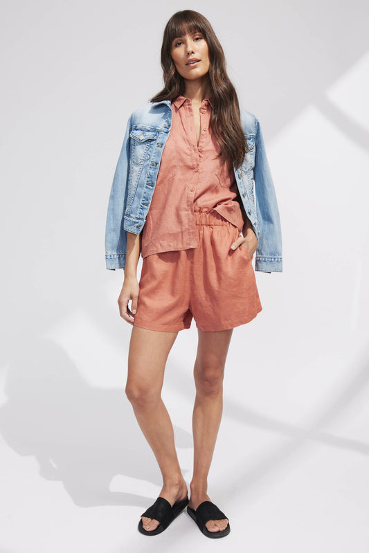 D-Luxe Linen Short